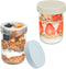 Xyptorix 16 oz Overnight Oats Containers with Airtight Lids - 2-Pack Leak-Proof