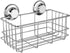 Set of 2 SANNO Powerful Vacuum Suction Cups for Shower Caddy, Soap Dish, Double Hooks