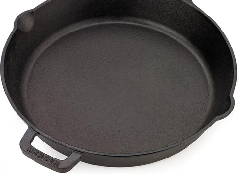 Mercer Culinary Pre-Seasoned Cast Iron Skillet, 12-Inch