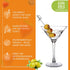 10 Pieces Stainless Steel Cocktail Picks, 4.3 Inch Sword Metal Martini Drink Pick Sticks for Appetizers, Reusable