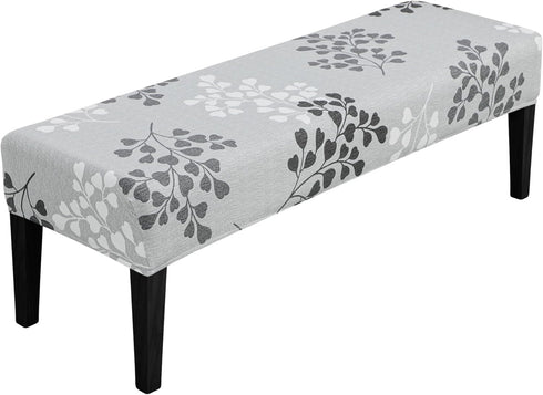 SPRINGRICO Stretch Dining Bench Cover, Removable Bench Slipcover Washable Bench Seat Protector