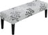 SPRINGRICO Stretch Dining Bench Cover, Removable Bench Slipcover Washable Bench Seat Protector