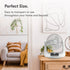 Everdure 9” Oscillating Desk Fan, 3 Speed Settings, Portable Personal Fan for Bedroom, Living Room, Home Office