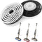 Bvhonwe 2 Pack S7001 Upgraded Replacement Steam Mop Brush Heads for Shark S8201