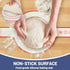 2 Pieces Silicone Bread Sling for Dutch Oven, Non-Stick Baking Mat with Long Straps, Heat Resistant Liners