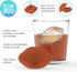 Football Ice Mold Silicone 2 Inch Ice Sphere Maker, Dishwasher Safe, Set of 1 for Sports Fans