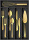 Bamboo Kitchen Drawer Silverware Organizer - 5 Slots Utensil Holder Tray for Flatware
