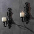 GAKA Wall Sconce Candle Holder Set of 2 Gothic Metal Candle Sconce