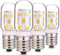 LED Microwave Appliance Light Bulb for Refrigerator, Range Hood, Equivalent 40W Incandescent, Pack of 4