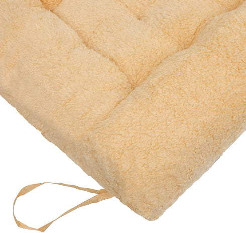 Cashmere Plush Chair Seat Cushion, Soft Plush Seat Pillow for Home Office, No Slip Sofa Chair Pads for Comfort