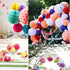 8pcs 10 inch Paper Honeycomb Balls, Decorative Tissue Pom Poms for Birthday Wedding Nursery Baby Shower Decor