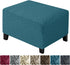 ZNSAYOTX 2026 Rectangle Ottoman Cover (L:18"-27") Super Stretch Soft Footrest Slipcover Form