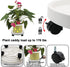 2-Pack 13" Heavy Duty Plant Caddy with Lockable Wheels, Industrial-Grade Rolling Plant Stand for Indoor/Outdoor Potted