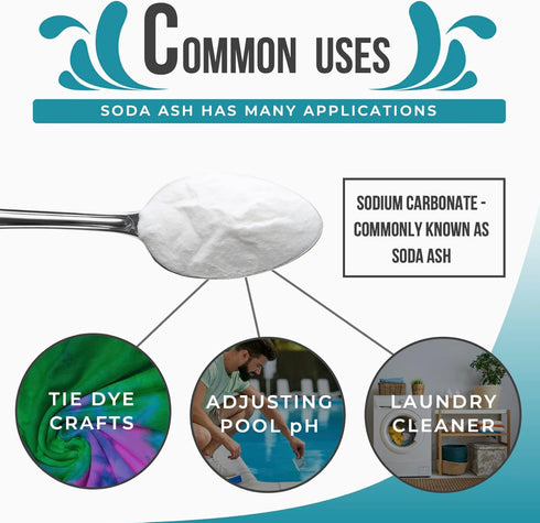 15 Dive Rite in Premium Soda Ash Designed as a PH Increaser for Pool and Washing Soda for Tie Dying and Everyday Usage