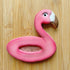 LILIAO Summer Beach Cookie Cutter Set - 6 Piece - Stainless Steel Sun, Flamingo Float, Popsicle, Heart Sunglasses,