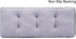 JAMPAYANG (36"x14", Bench Cushion, Non-Slip Tufted Bench Cushions for Swing, Shoe Storage, Window Seat Grey)