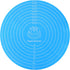 Silicone Baking Mat: Round Cake Mat with Measurements for Pastry Baking Sheet, Non-Stick and Heat Resistant, Blue
