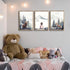 Generic 3Pcs Girls Adventure Nursery Wall Art Woodland Animals Bear & Fox Wall Decor Picture Watercolor Mountain Kids