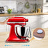 Mixer Slider for Kitchen Aid Bowl Lift 5-8 Qt Stand Mixer, Pine Wood Storage Mover for Kitchen Countertop