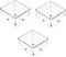 CLEAR LINUS ORG 3X3X2"