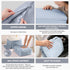 Ultra Space Saving Self Compression Organizer Bags for Moving, Heavy Duty Storage Tote for Comforters, Blue