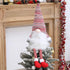 Gnome Christmas Tree Topper, Plush Santa Gnomes Christmas Ornaments Decoration