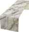 ShiTingYu Marble Table Runner Gold Grey Table Dresser Runners Modern Table Coffee Table
