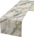 ShiTingYu Marble Table Runner Gold Grey Table Dresser Runners Modern Table Coffee Table