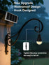 Bulbs 3 4 Dusk to Dawn Solar Light Waterproof, Rechargeable Chicken Coop Light with Timer, Color Temperatures, Light