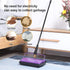 Yocada Carpet Sweeper Cleaner for Home Office, Purple Cleaner for Low Carpets, Rugs, Pet Hair, Dust, and Scraps