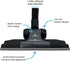 Wessel-Werk RD285 Designation, Ultra-Thin 11 in. Wide Combination Vacuum Floor Attachment for Carpet and Hard Floors