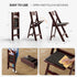 1 VINGLI Resin Folding Chairs with Cushion, Foldable Plastic Chair with Comfortable Padded Seats, Perfect for Event