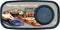 madesmart dipware Small Serving Tray with Removable Dip Bowl for Snacks; Reusable Serving Tray with Multipurpose Bowl,
