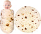 mermaker Burritos Tortilla Swaddle Blanket Baby for Toddler Newborn, 285 GSM Soft