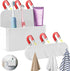 CTTZCKJ Magnetic Wall-Mounted Toothbrush Holder with Magnetic Hooks for Cruise Cruise Ship Essentials