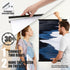 Ywlake Magnetic Poster Hanger - 24x36, 24x18, 24x32 Wooden Magnet Print Posters Dowel Scroll Hanger Kit (Black)