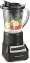 Hamilton Beach Wave Crusher Blender for Shakes and Smoothies, 40 Oz Glass Jar, 700 Watts, Black & Stainless Steel