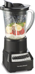 Hamilton Beach Wave Crusher Blender for Shakes and Smoothies, 40 Oz Glass Jar, 700 Watts, Black & Stainless Steel