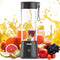 Mulli Portable Blender, 15oz Mini for Fruit Smoothies and Shakes, USB Rechargeable Mixer for Baby Food, Gym, Travel