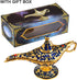 Vintage Legend Aladdin Lamp Magic Genie Wishing Light, Collectable Rare Classic Arabian Costume Props