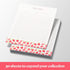 Jot & Mark Recipe Card Paper Full Page 8.5x11 with Crystal Clear Protectors for 3 Ring Binder, 30 Count