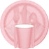 Creative Converting 240 Count Celebrations Lunch Paper Napkins - Classic Pink