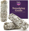 PURPLE CANYON 3 Pack White Sage Bundles - 4 Inch Sage Smudge Stick for Home Cleansing, Healing Meditation, California