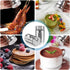 Accmor 2pcs Stainless Steel Salt and Pepper Shakers, Adjustable Pour Holes, Silver Spice Dispenser