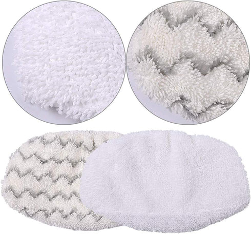 1252, 1606670, 1543, 1543A, 1132, 1652, (6 Pack) KEEPOW Steam Mop Pads Compatible with Bissell Powerfresh Fit Symphony