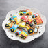 Transportation/Vehicles Cookie Cutters with Matching Stencils - Set of 16, Truck, Tractor, Fire Engine, Excavator