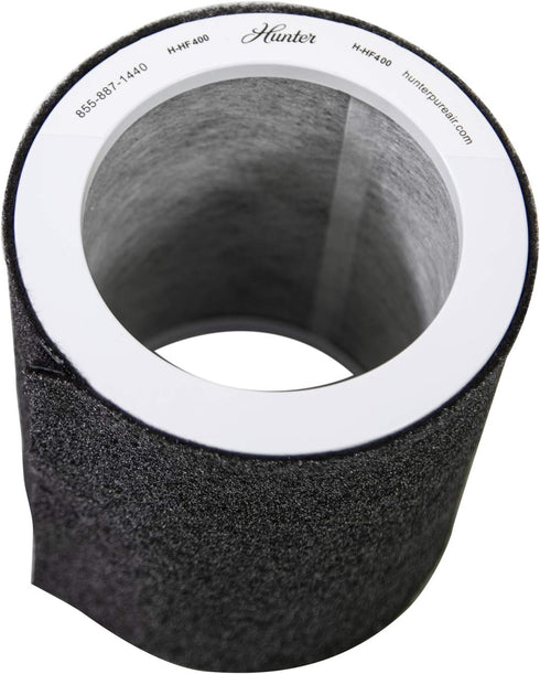 EcoSilver Coconut Carbon Replacement Pre-Filter for Hunter HP400 Air Purifier Series