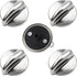 AMI PARTS Fit for G-E Profile Stove Knobs, WB03K10303 Gas Stove Knobs Replacements, 5-Pack