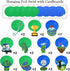 Clabby 41 Pcs Golf Party Decorations Swirls, Birthday Sports Theme Supplies for Kids Boys Men