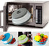 Microwave Splatter Cover Vented for Food, Kitchen Gadget, BPA-Free Silicone & Plastic, 1 Pack